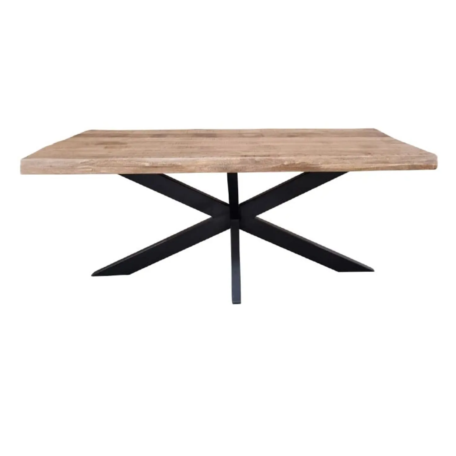 Devi eettafel boomstam mangohout 240cm