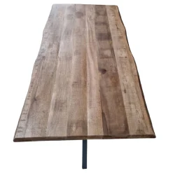 Devi eettafel boomstam mangohout 240cm