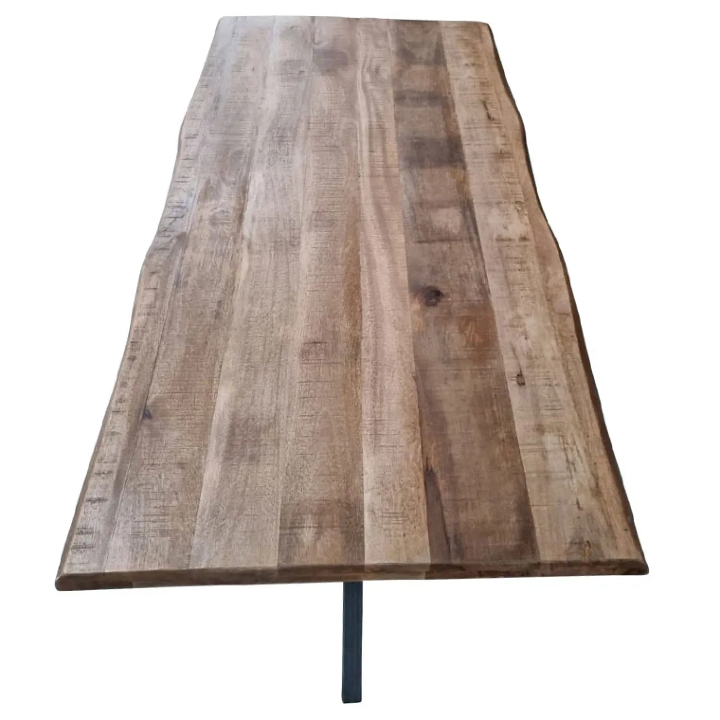 Devi eettafel boomstam mangohout 240cm