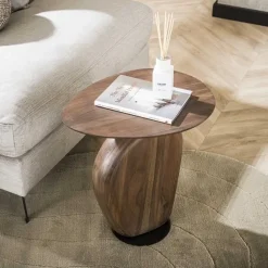 Divo Bijzettafel Acaciahout bruin 45cm