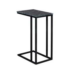 Donello Bijzettafel Marmer Zwart