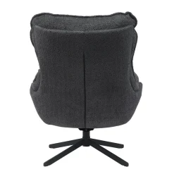 Drake Fauteuil Donker grijs