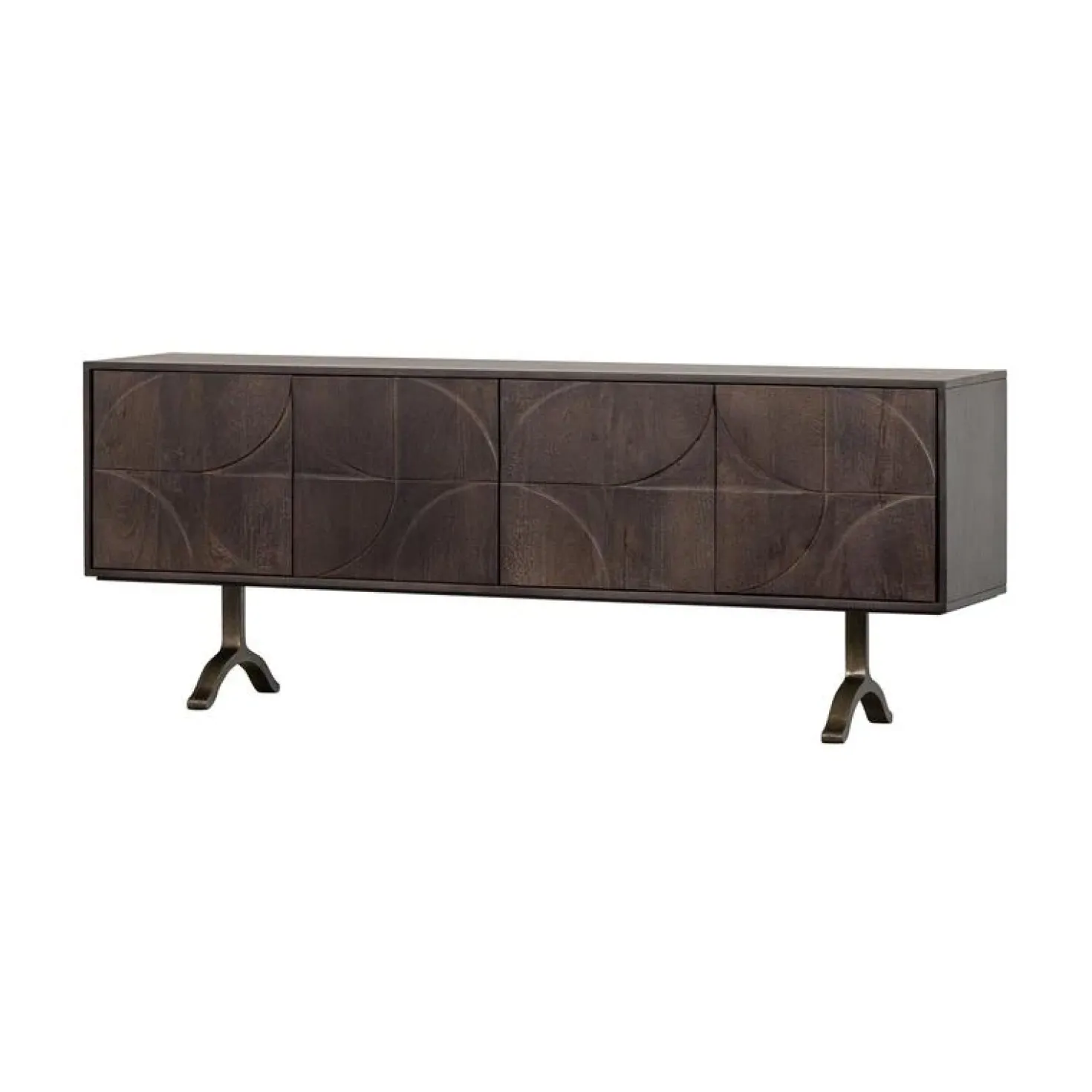 Draw Dressoir mangohout walnoot 180cm