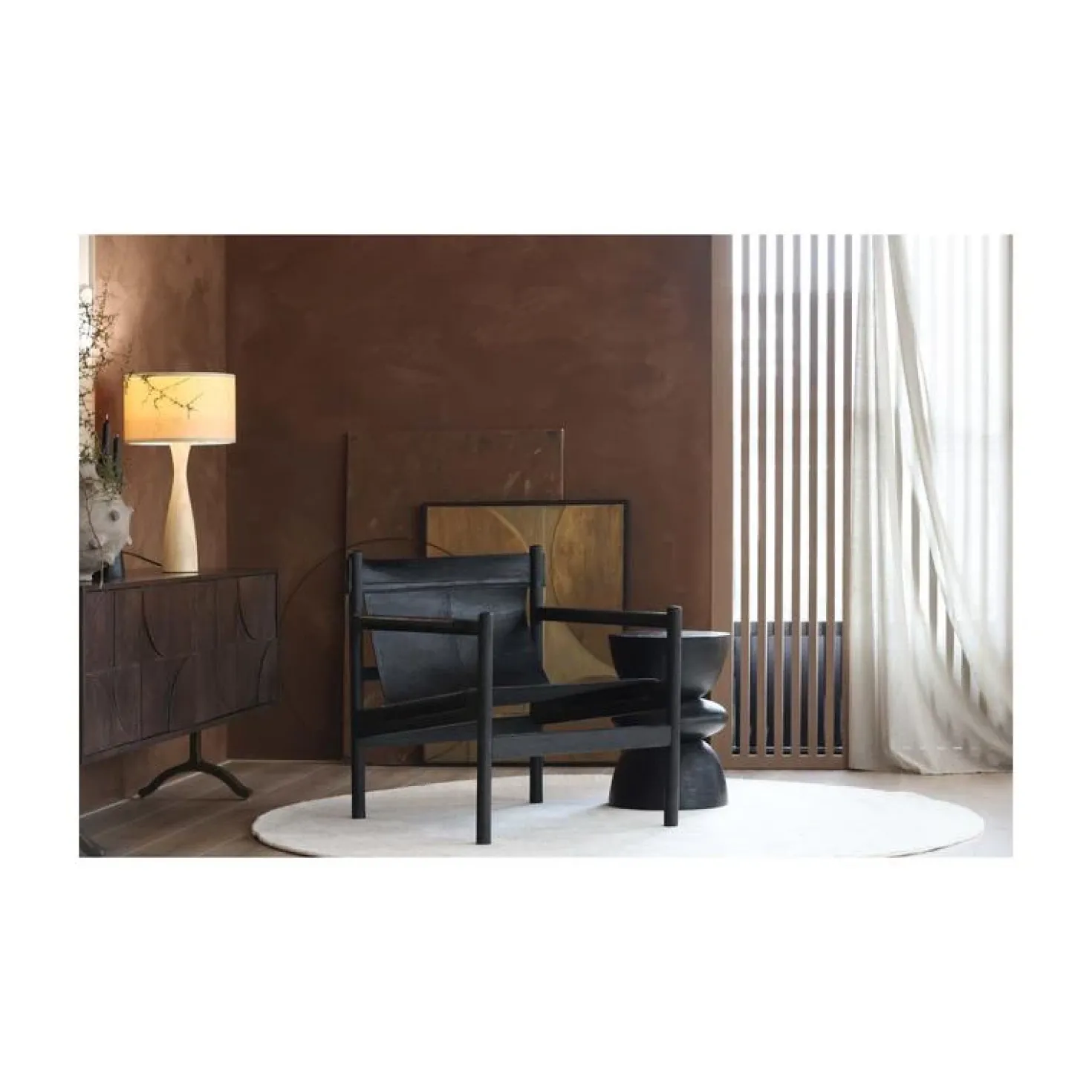 Draw Dressoir mangohout walnoot 180cm