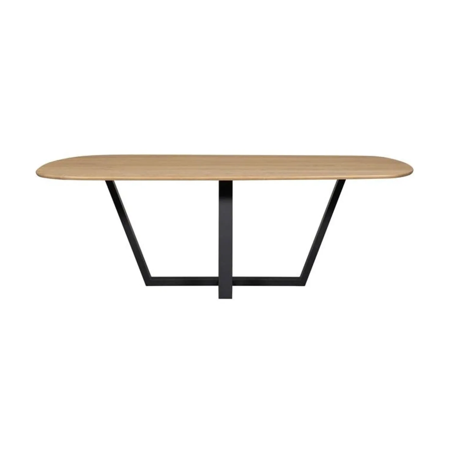 Drenthe Tafel poot metaal zwart