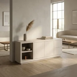 Dressoir Helsinki Taupe 200cm