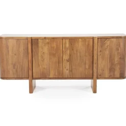 Dressoir Julian acaciahout 4 deurs 170cm