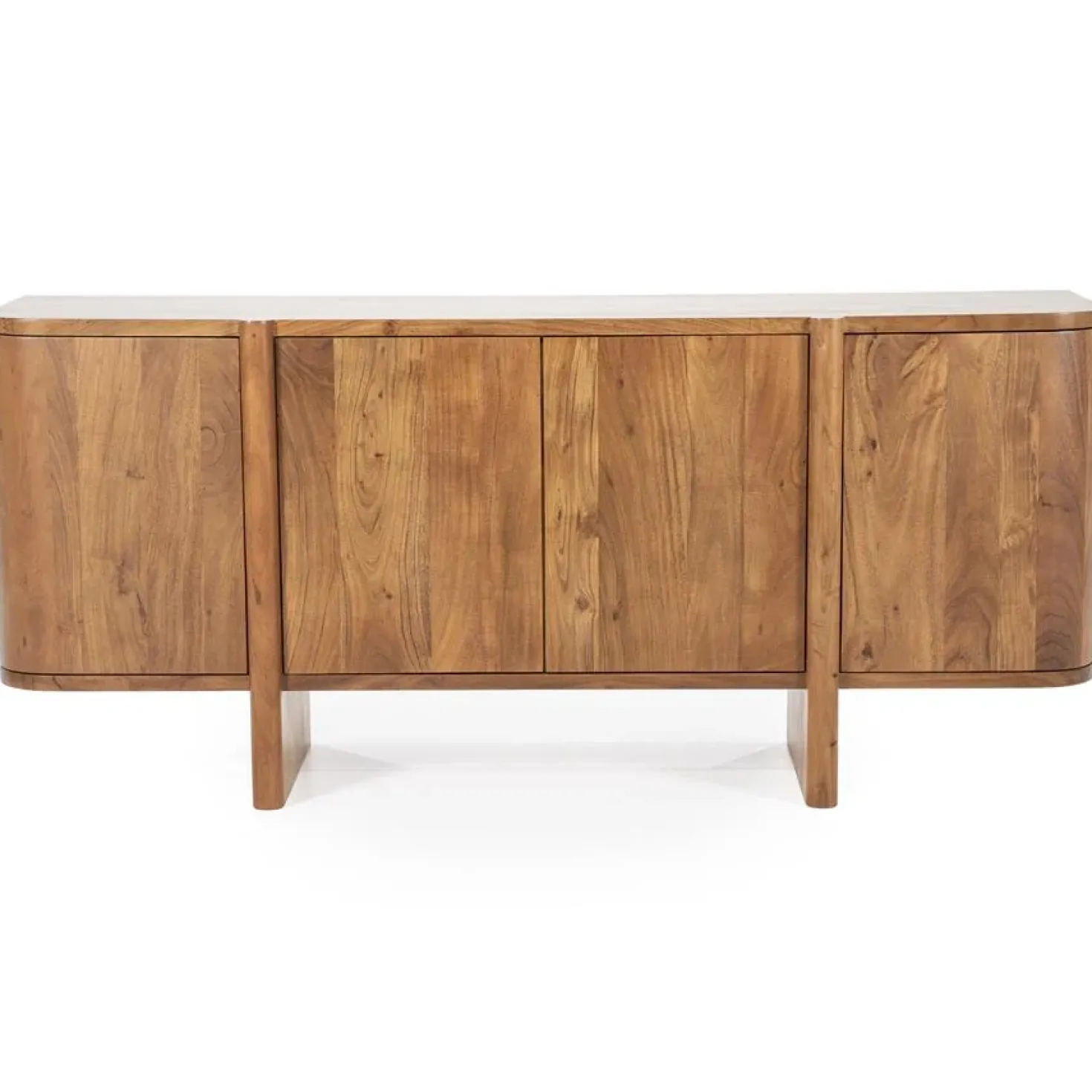 Dressoir Julian acaciahout 4 deurs 170cm