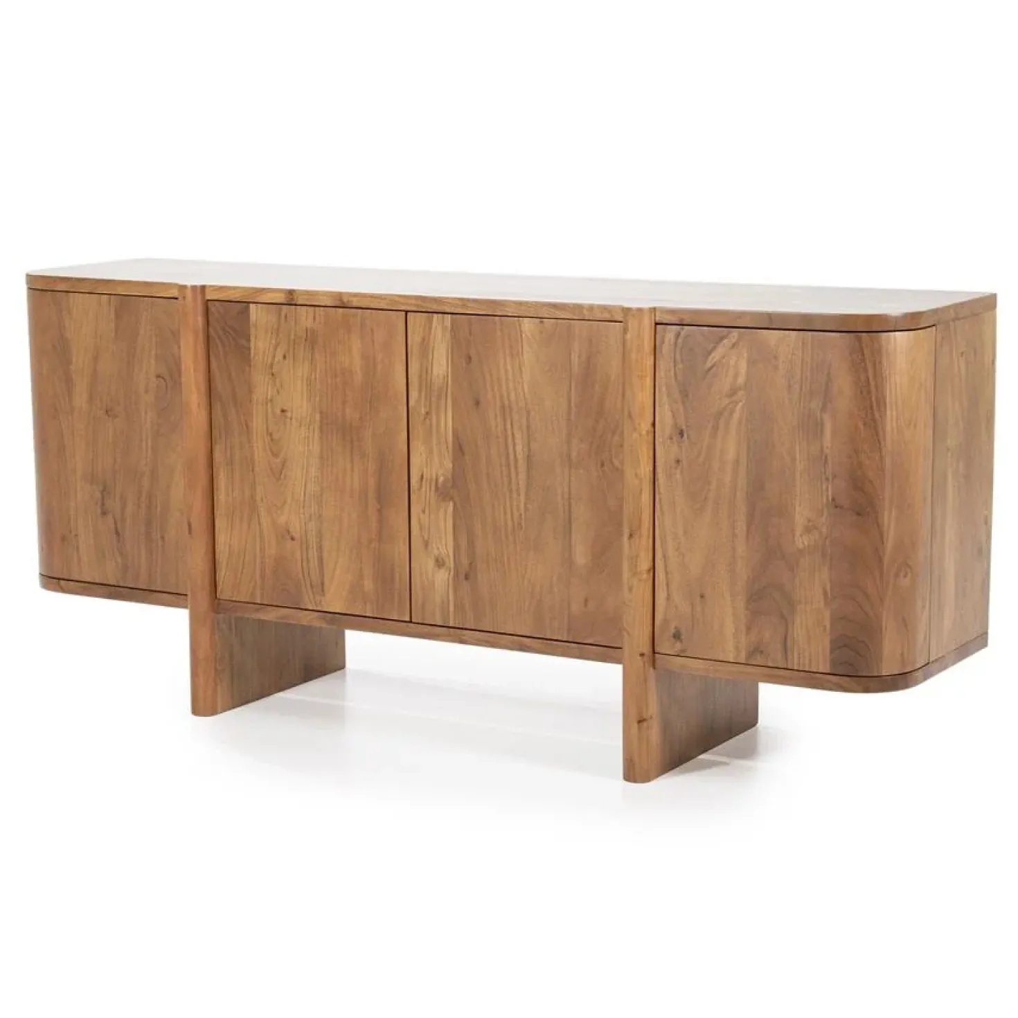 Dressoir Julian acaciahout 4 deurs 170cm