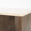 Dressoir Lio mangohout 3 deurs 200cm