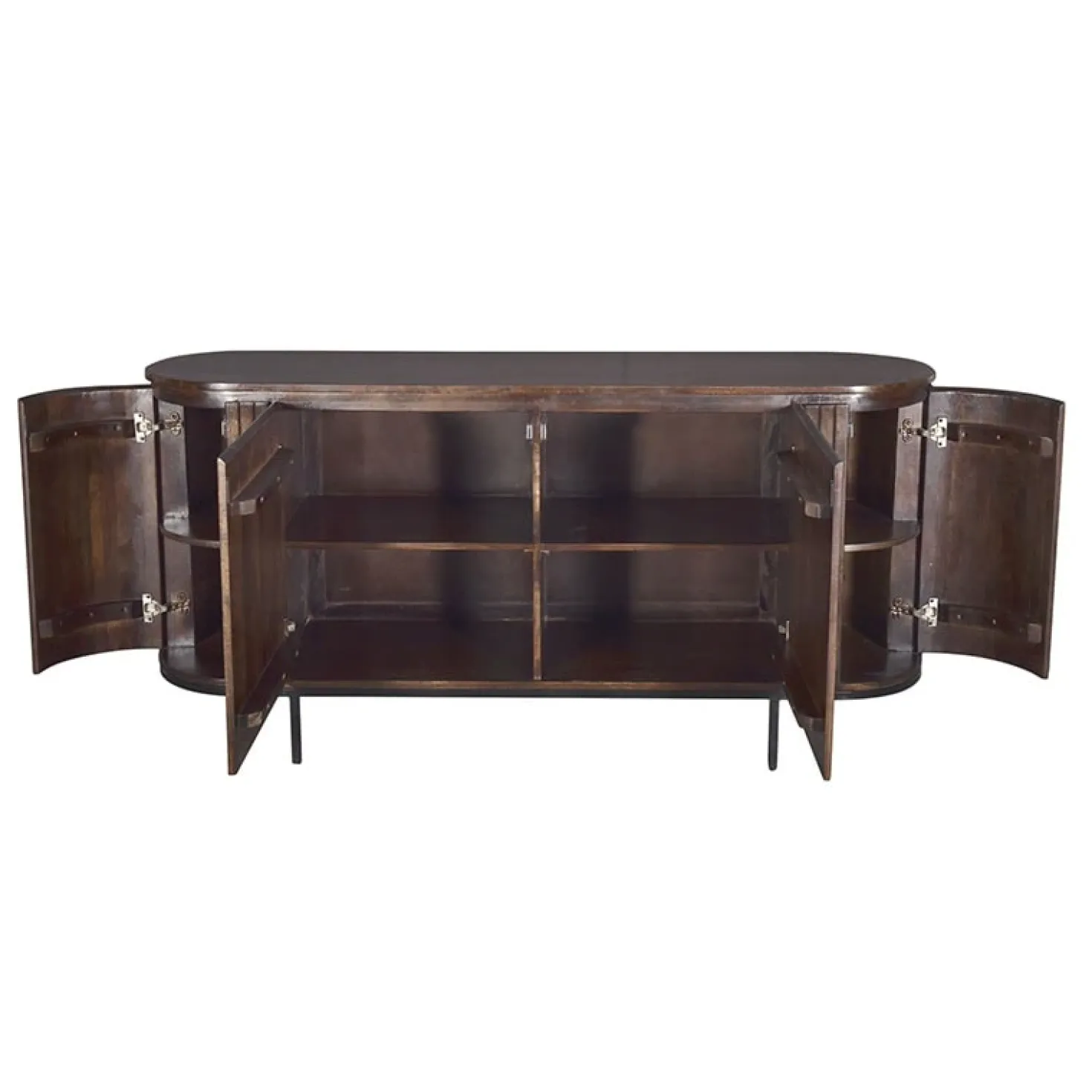 Dressoir mangohout Noor walnoot - 180cm