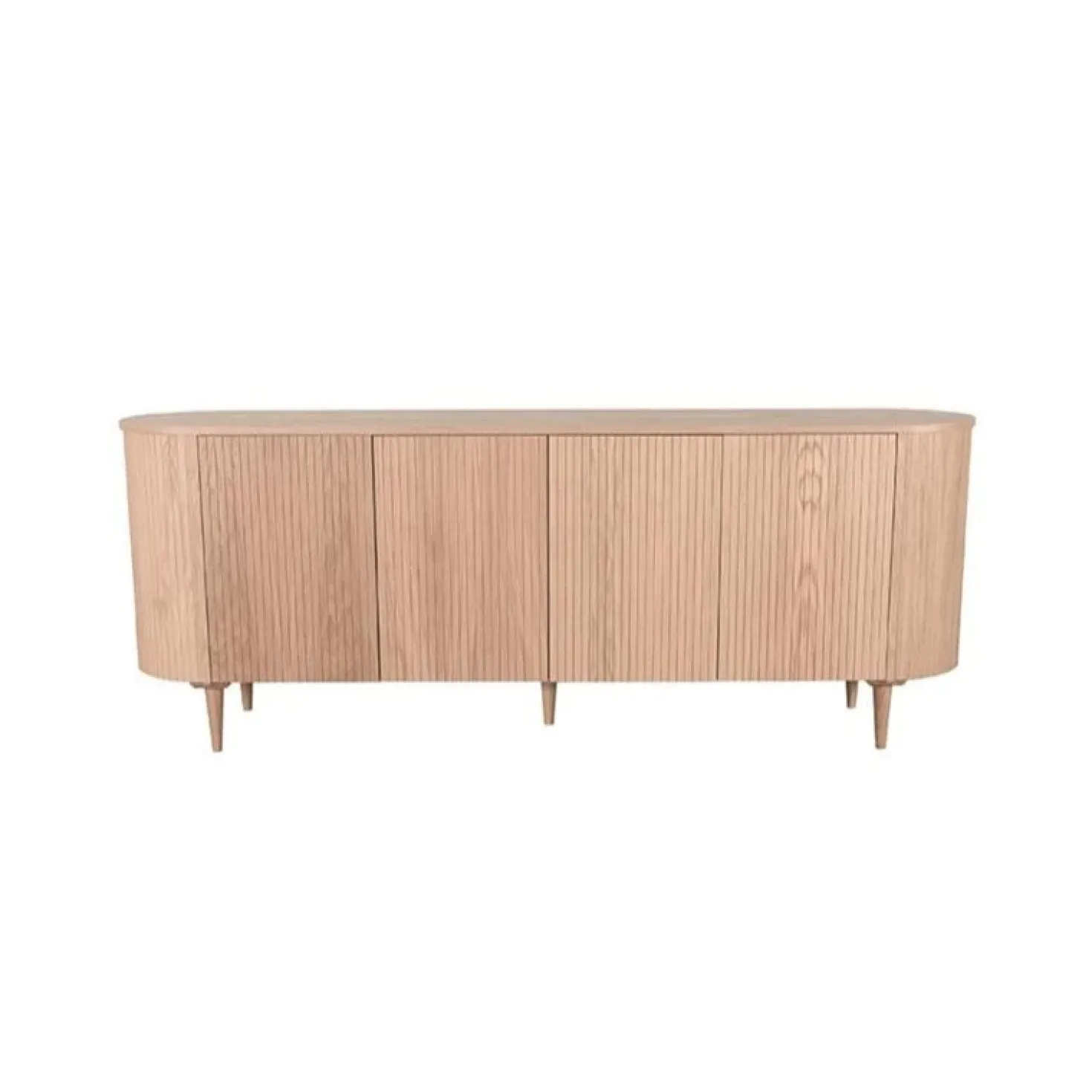 Dressoir Oliva Naturel Eikenhout 220cm