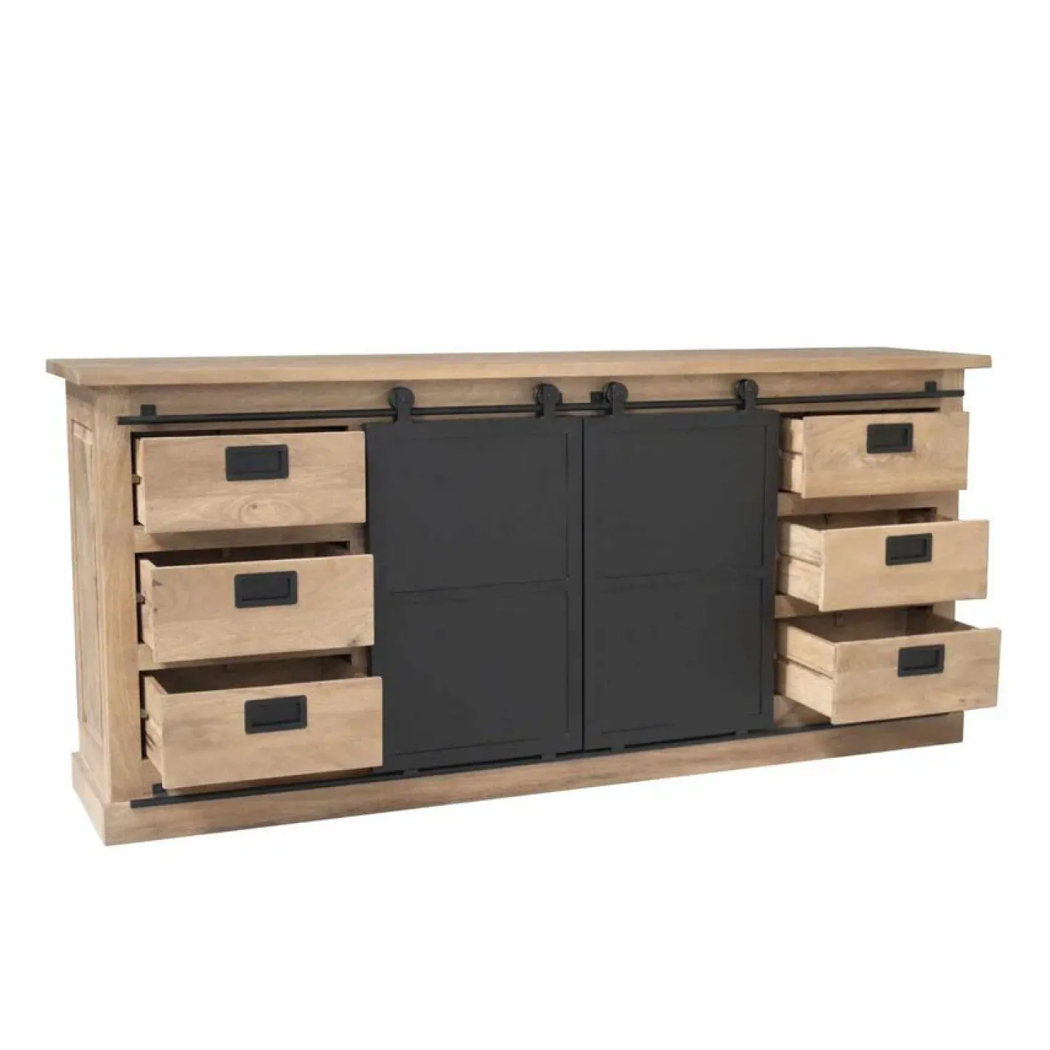 Dressoir Trenso Mangohout 200 cm