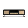 Dressoir Yasu Rotan Zwart 148cm