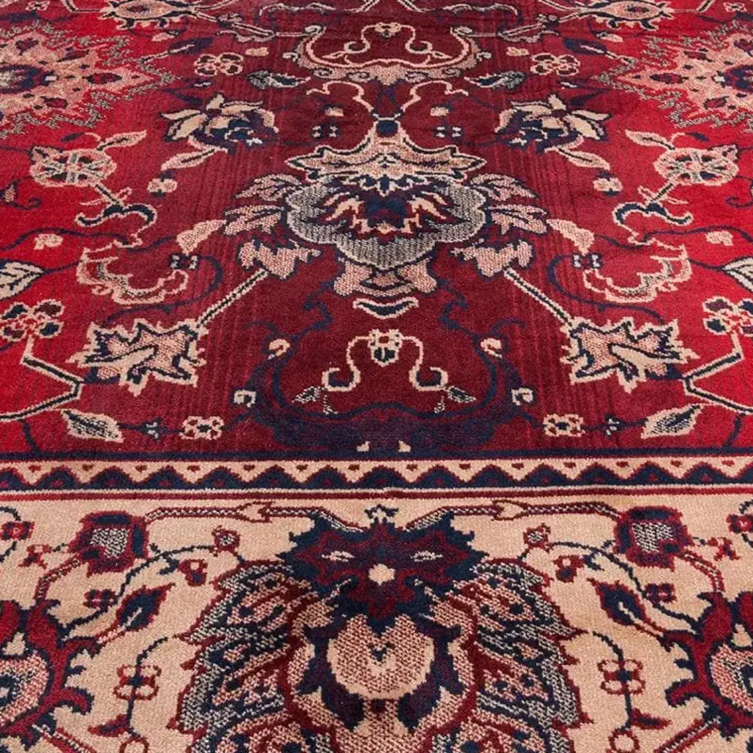 Dutchbone Bid Vloerkleed Oud Rood 170x240cm