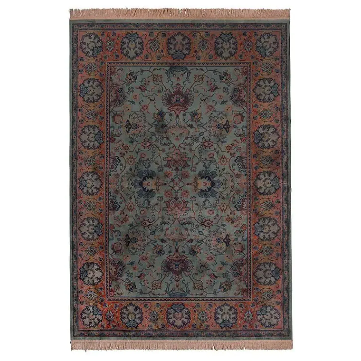 Dutchbone Bid Vloerkleed Oud Groen 170x240cm