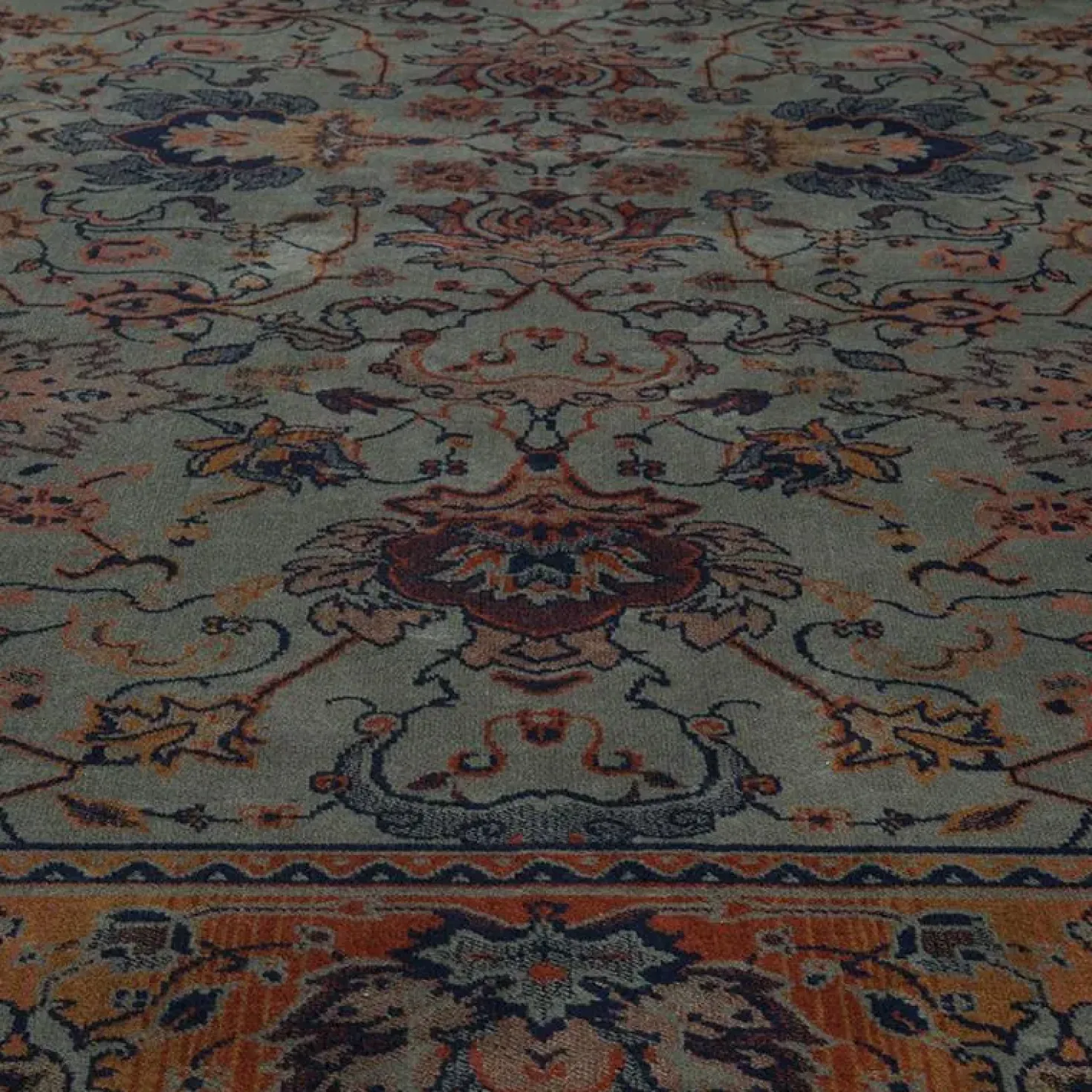 Dutchbone Bid Vloerkleed Oud Groen 170x240cm