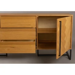 Dutchbone Class dressoir 180cm naturel eiken