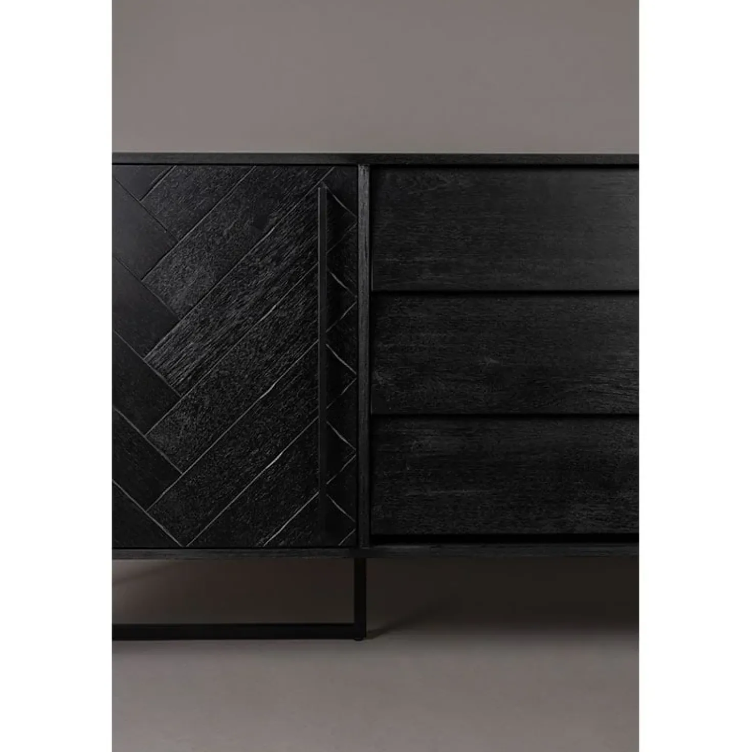 Dutchbone Class dressoir 180cm zwart