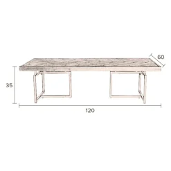 Dutchbone Class Salontafel naturel eiken