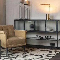 Dutchbone Dressoir Boli Zwart