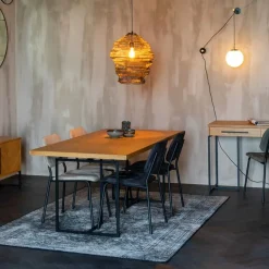 Dutchbone Eetkamertafel Class 220x90cm eiken naturel