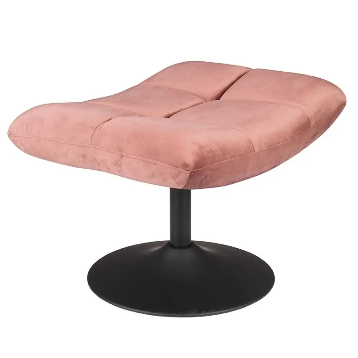 Dutchbone Hocker Bar Velvet Roze