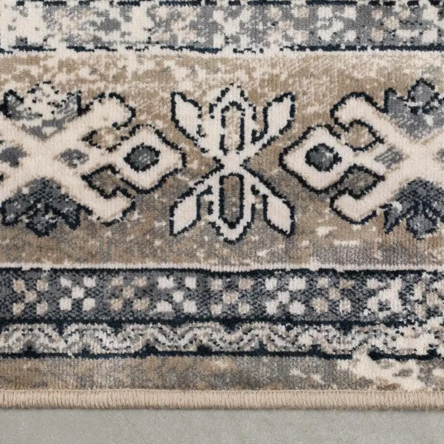 Dutchbone Mahal Vloerkleed Grey Liver 170x240cm