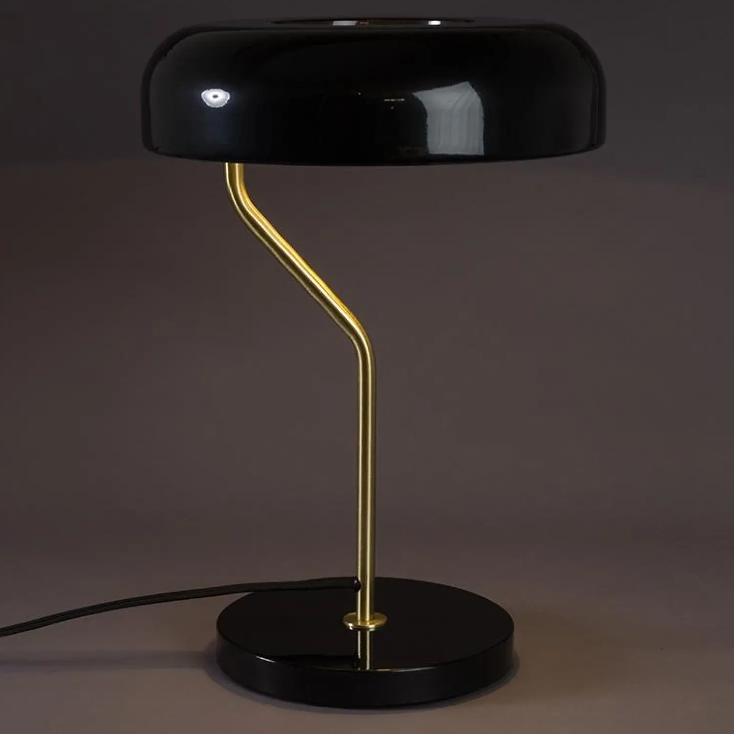 Dutchbone Tafellamp Eclipse Zwart