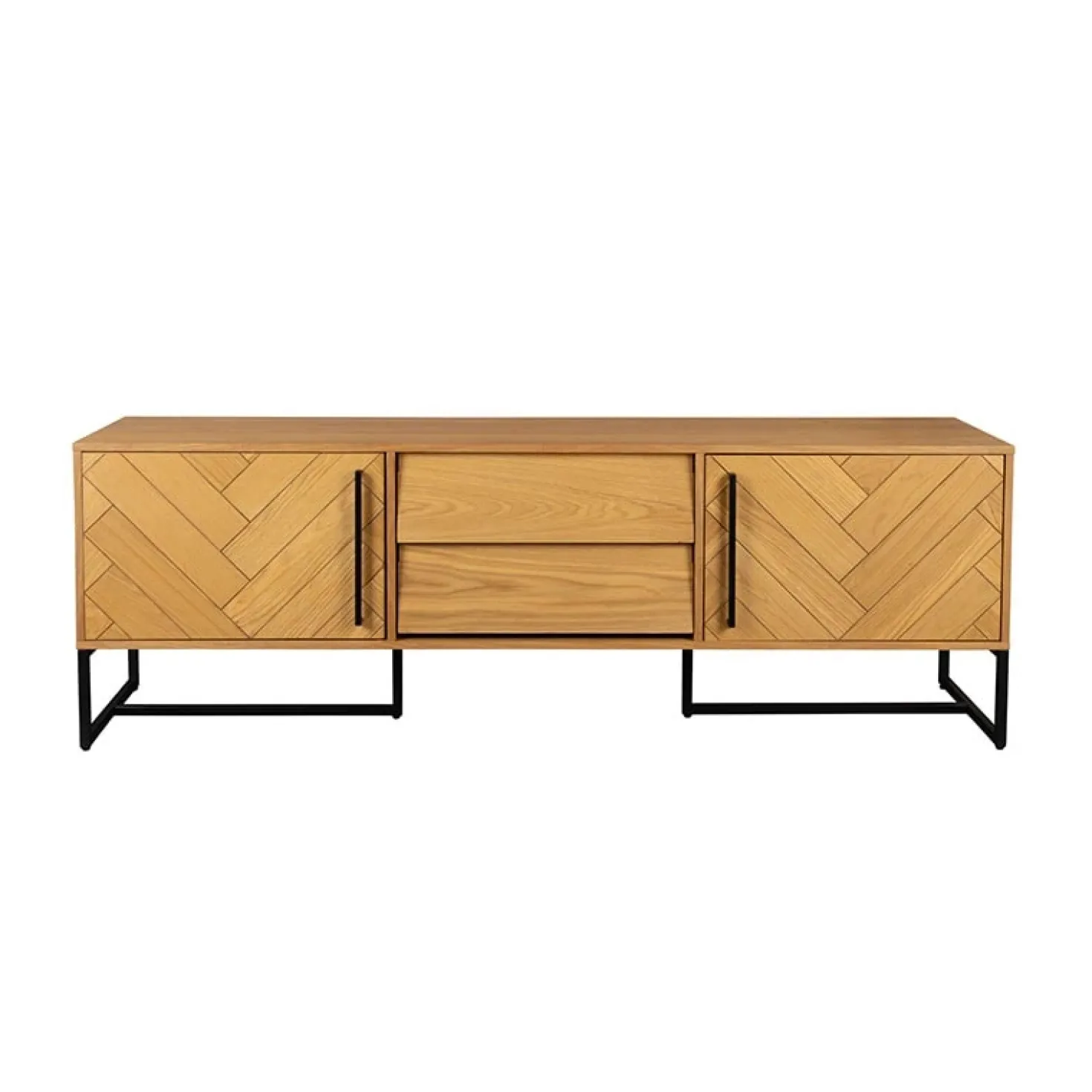 Dutchbone Tv meubel Class naturel eiken 180cm