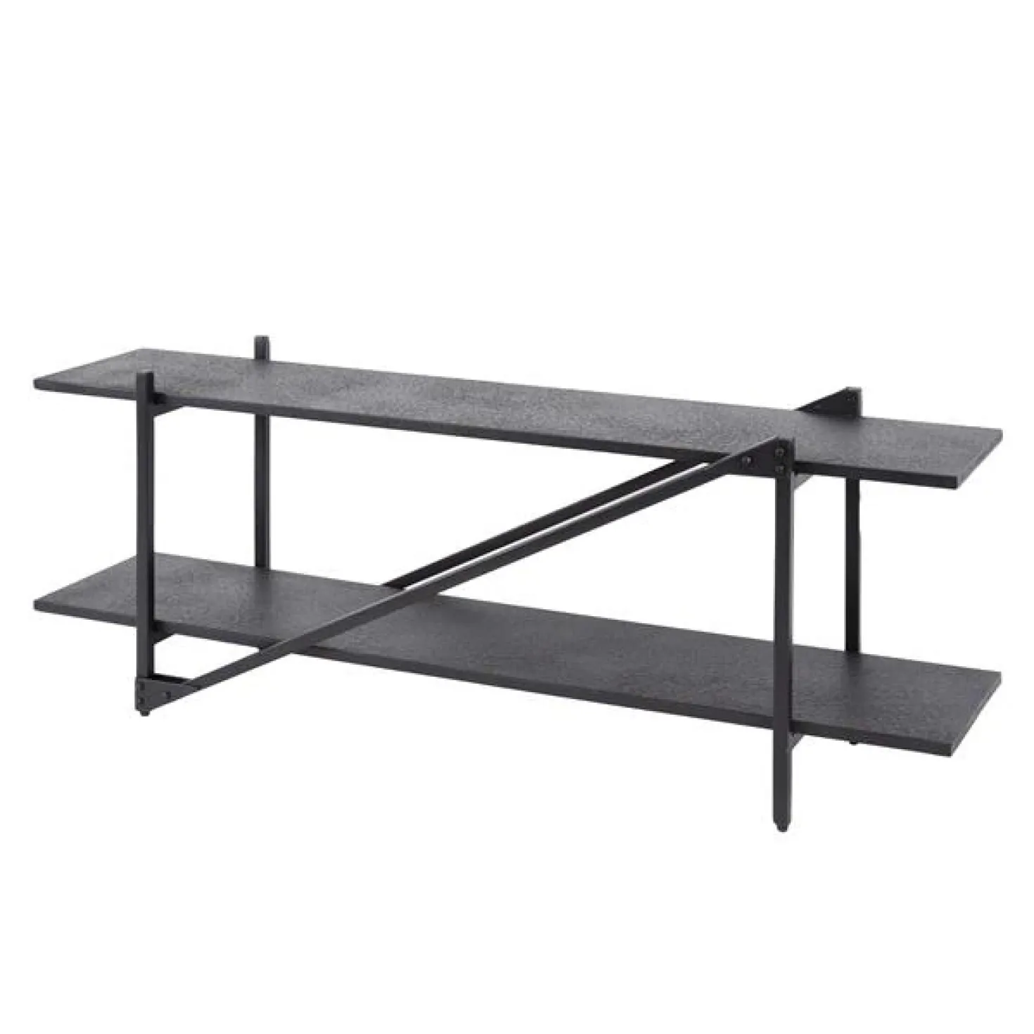 Eddy Tv-meubel metaal Antraciet 140cm