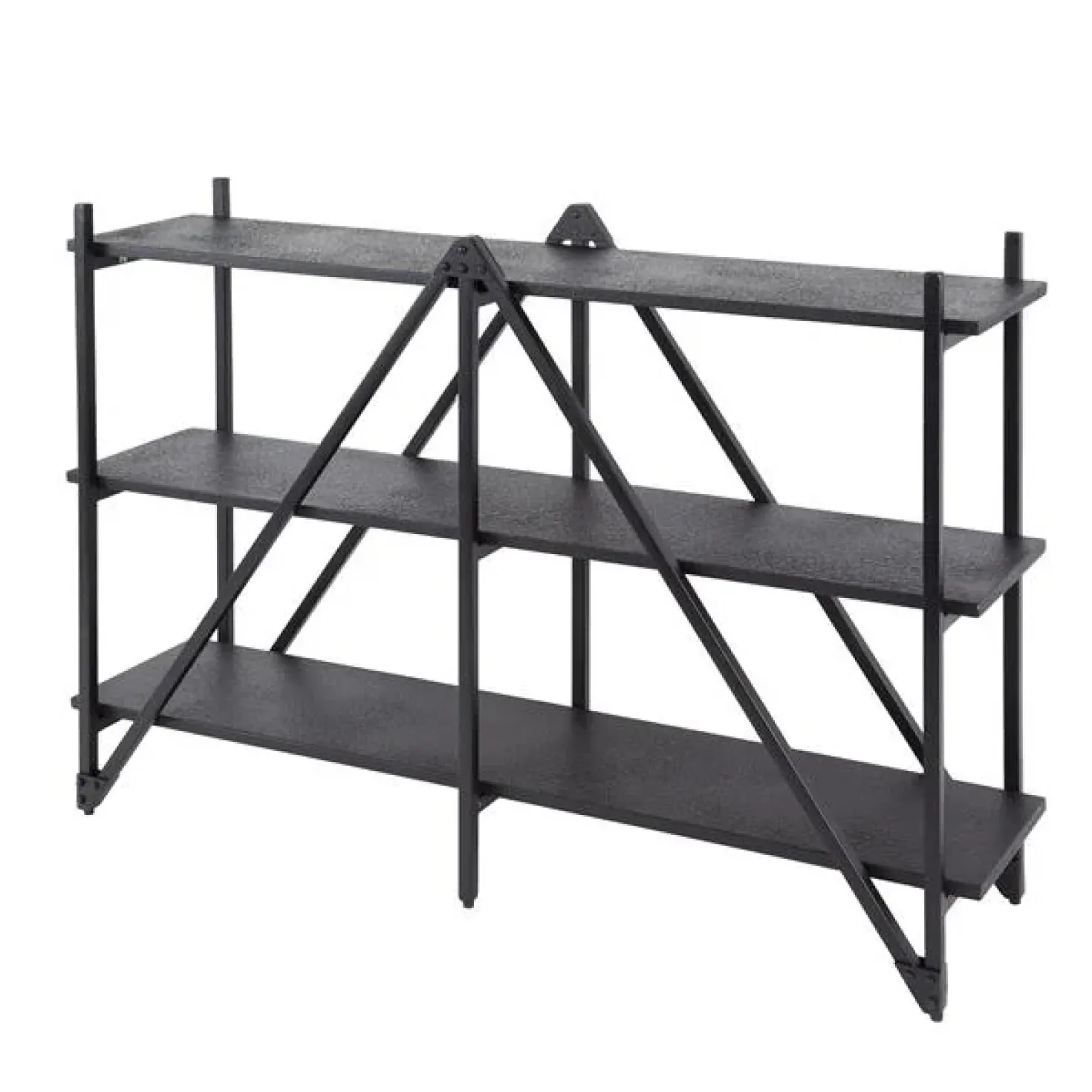 Eddy Wandrek 3 laags Antraciet 130cm