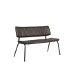 Eetkamerbank Gusto Donkerbruin 120cm