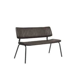 Eetkamerbank Gusto Donkerbruin 120cm