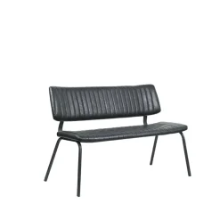 Eetkamerbank Gusto Zwart 120cm