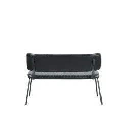 Eetkamerbank Gusto Zwart 120cm