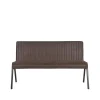 Eetkamerbank Matz Antraciet Microfiber 145cm