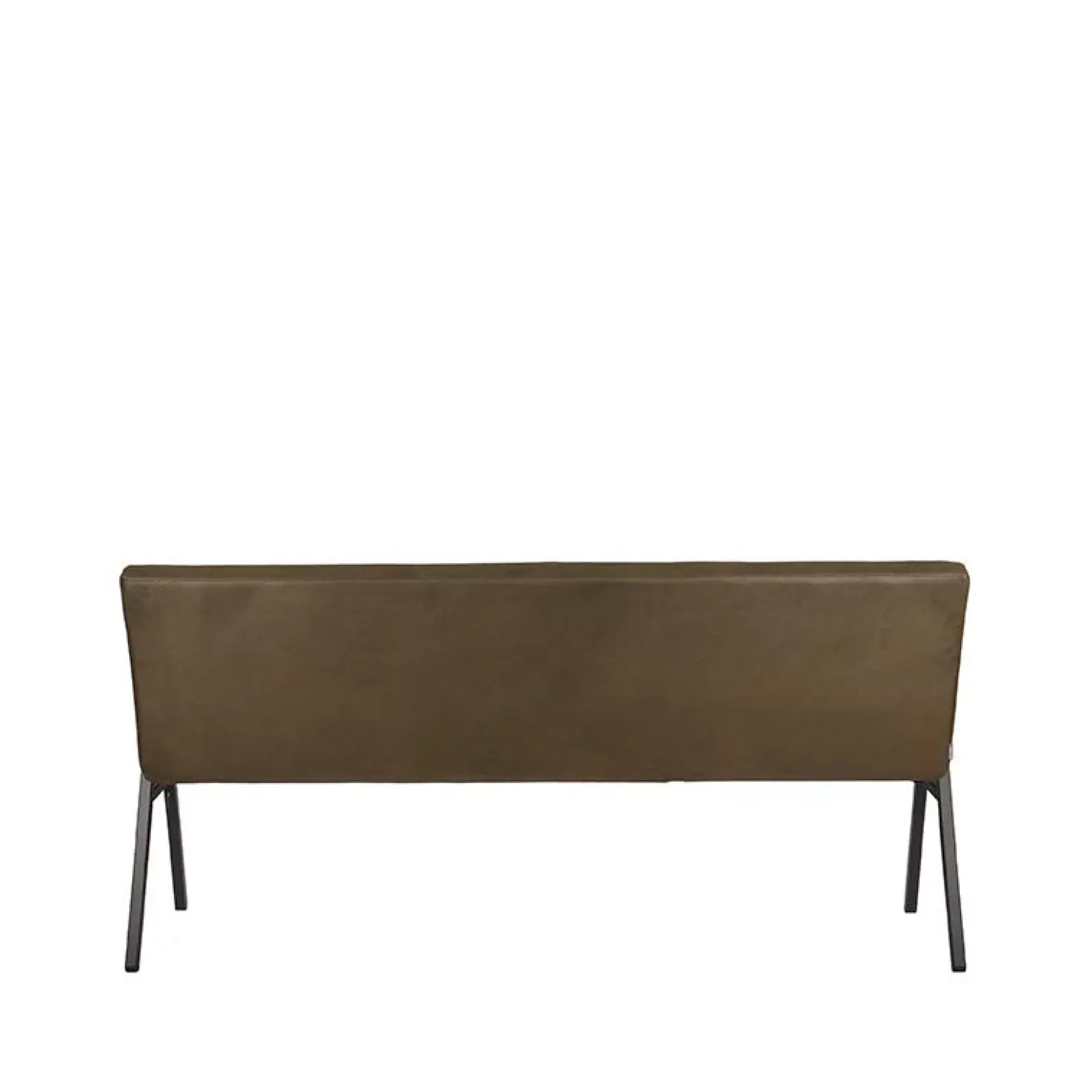 Eetkamerbank Matz Army green Microfiber 175cm