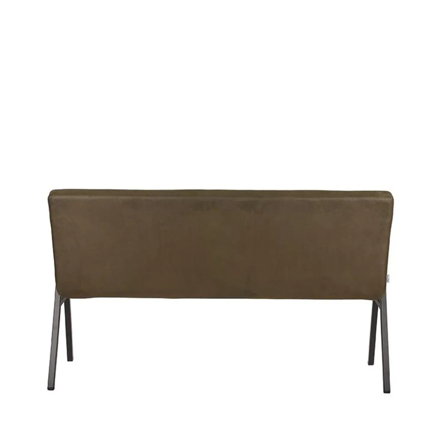 Eetkamerbank Matz Army green Microfiber 145cm