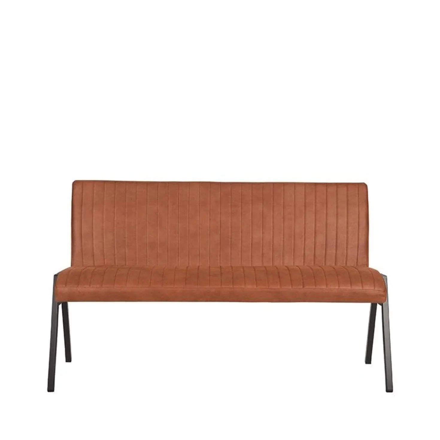 Eetkamerbank Matz Cognac Microfiber 145cm