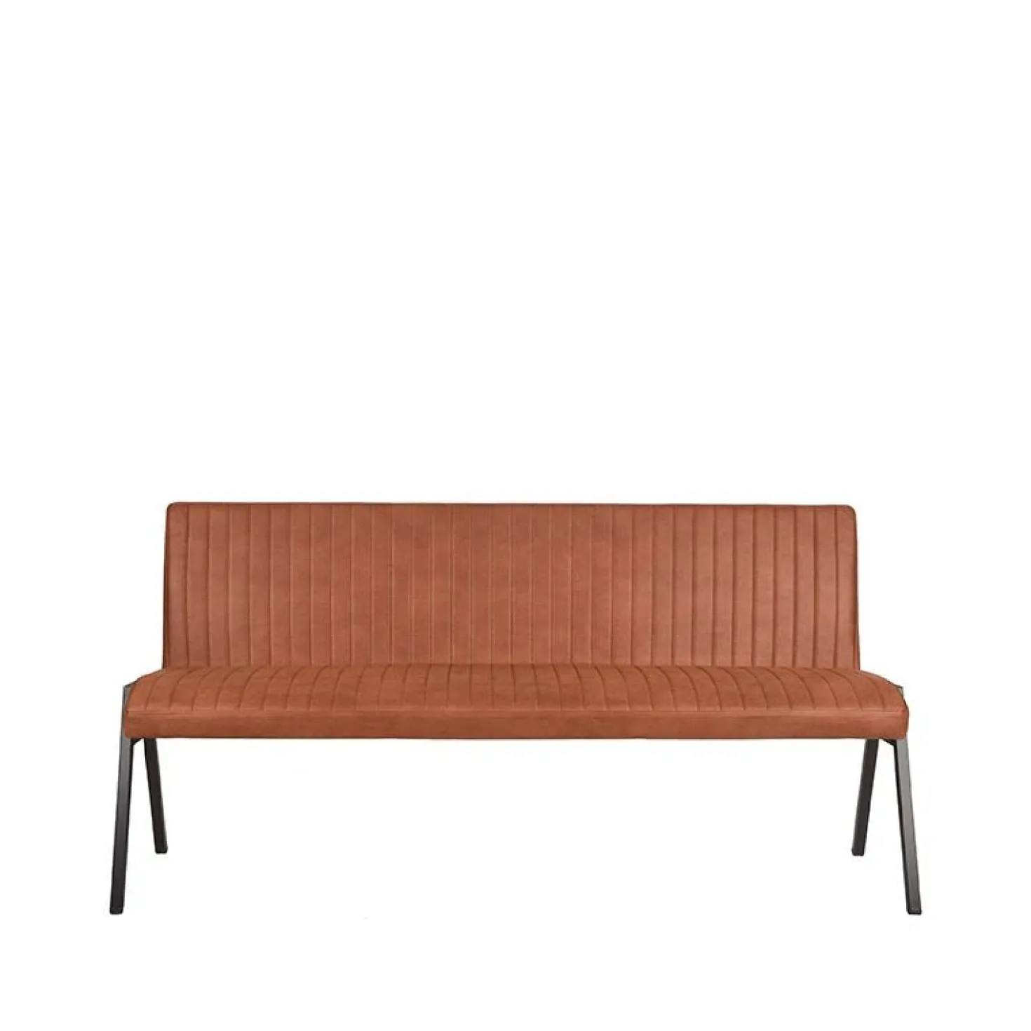 Eetkamerbank Matz Cognac Microfiber 175cm