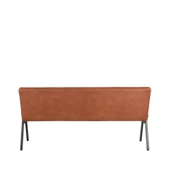 Eetkamerbank Matz Cognac Microfiber 175cm
