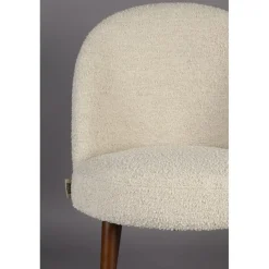 Eetkamerstoel Barbara Boucle Beige