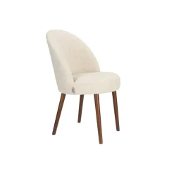 Eetkamerstoel Barbara Boucle Beige