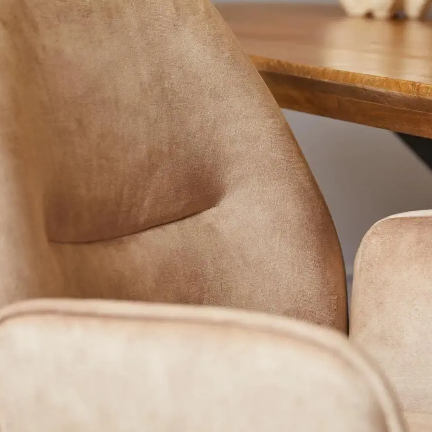 Eetkamerstoel Brigitte Beige