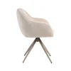 Eetkamerstoel Esma Naturel Taupe poot