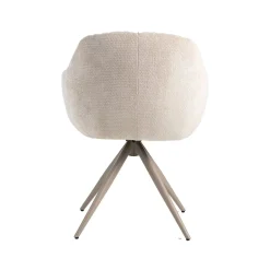 Eetkamerstoel Esma Naturel Taupe poot