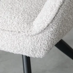 Eetkamerstoel Finley Naturel Boucle