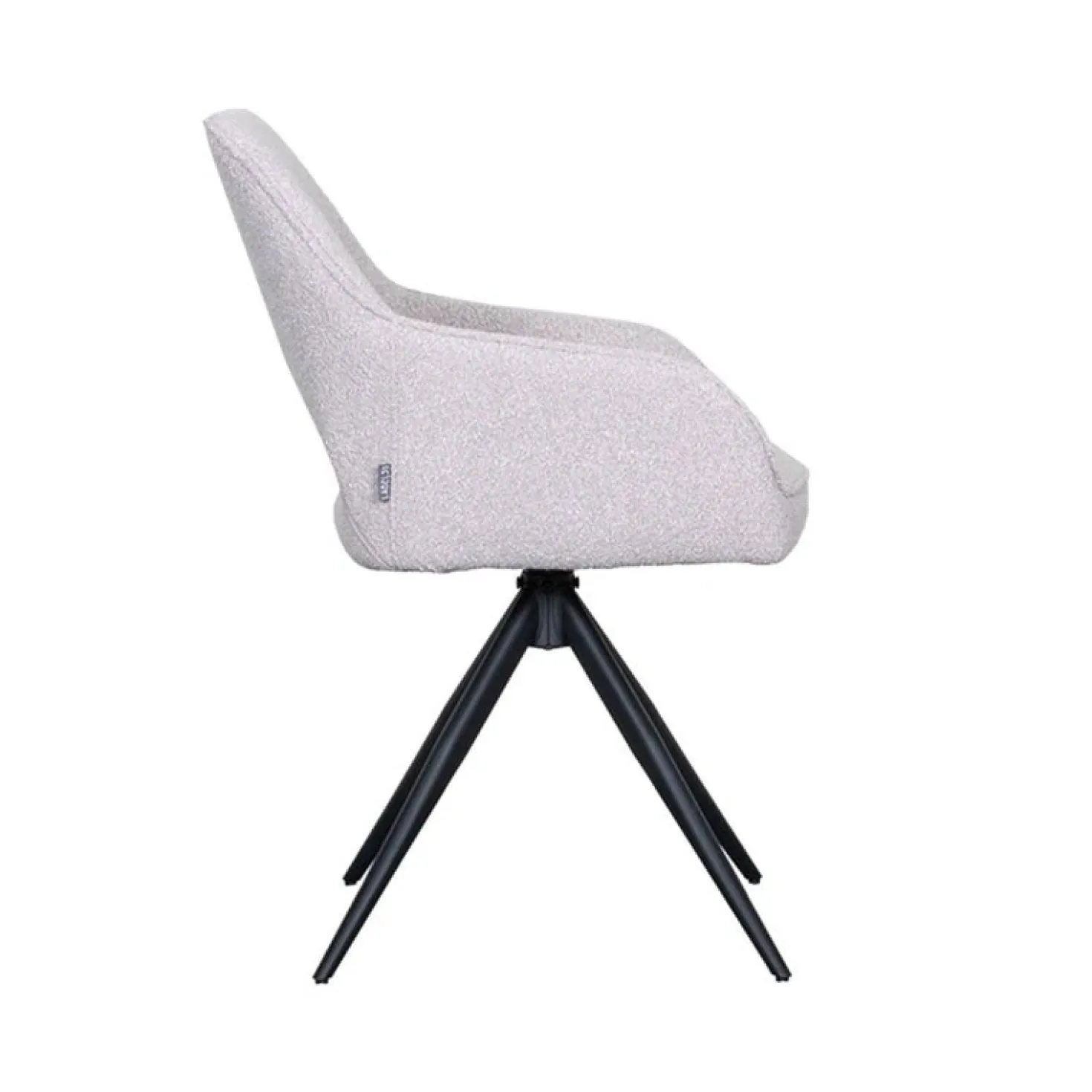 Eetkamerstoel Finley Naturel Boucle