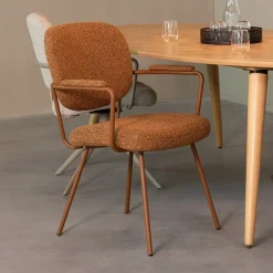 Eetkamerstoel Lausanne Coral Boucle